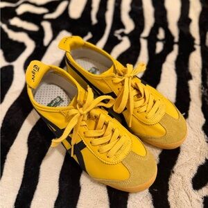 Onitsuka Tiger Yellow Sneakers